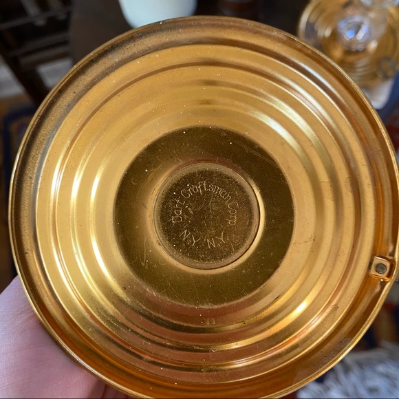 Set of 2 Dart Craftsman NY NY Brass Chamber Candle Holders - Picture 3 of 6